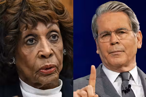 White House slams 'rude and low IQ' Maxine Waters after Scott Bessent crushes her during congressional hearing