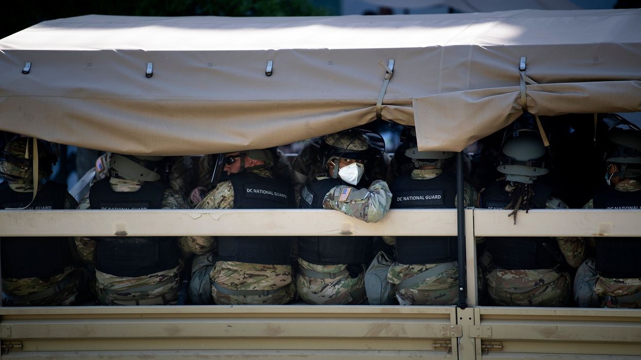 White House staff sent home early; military trucks roll onto grounds ahead of curfew