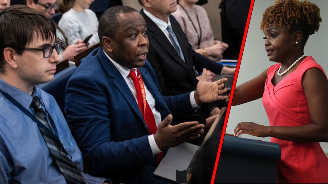 White House threatens to revoke 'hard pass' of reporter for 'being rude' to Karine Jean-Pierre at briefing
