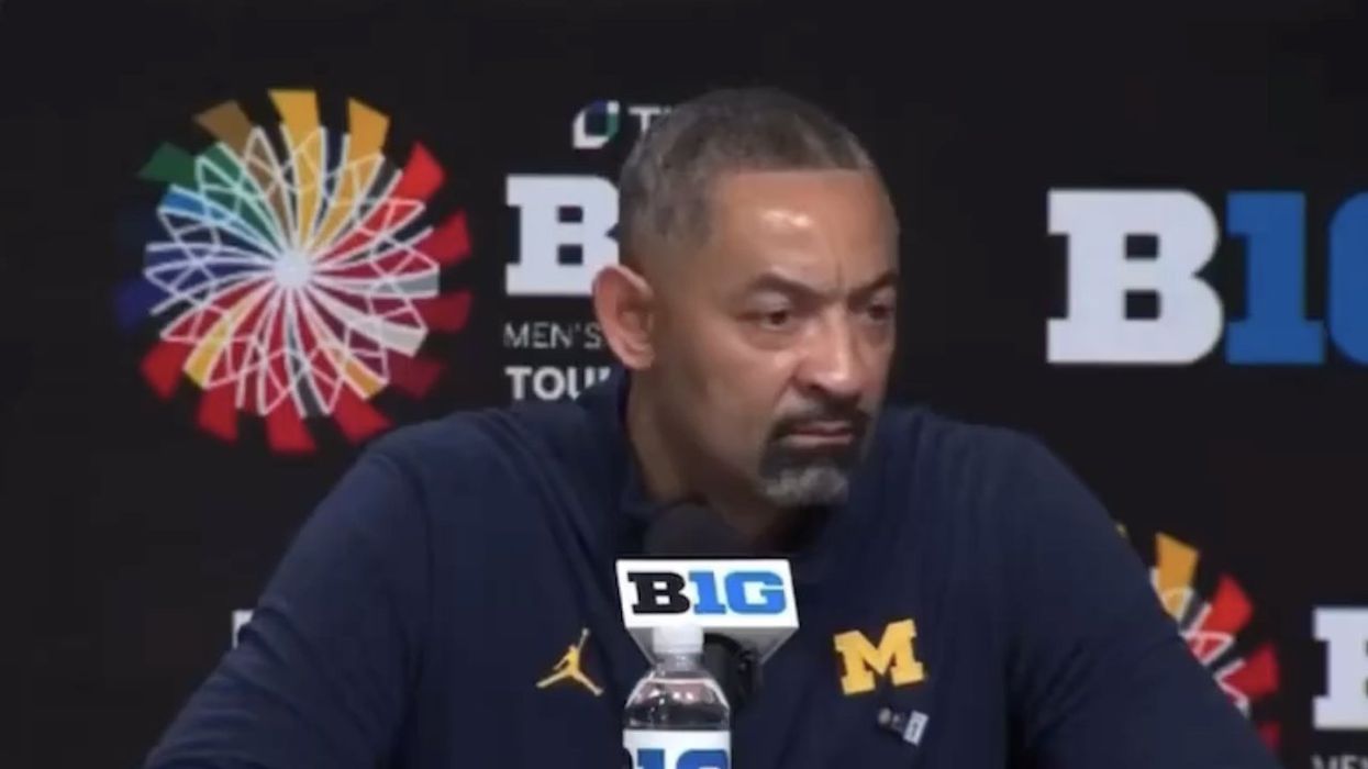 'White media' put Juwan Howard — now-former Michigan basketball coach — on 'hot seat,' reporter declares at news conference