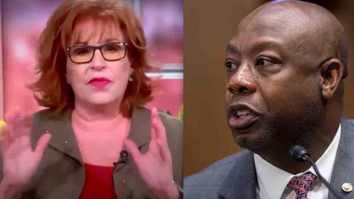 White TV show host Joy Behar actually says black US Sen. Tim Scott doesn't get difference between a 'racist country' and 'systemic racism'