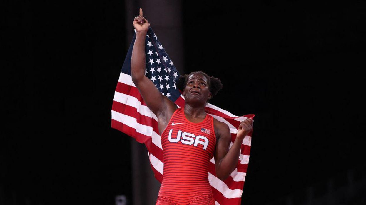 Whitlock: It's obvious Olympic wrestler Tamyra Mensah-Stock has a relationship with the Father and her father