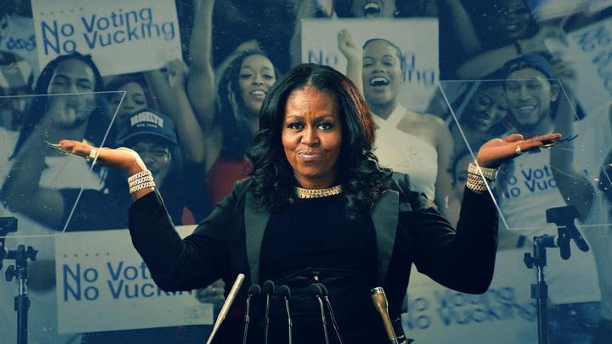 Whitlock: ‘No Voting, No Vucking’ video exposes what Michelle Obama thinks of black men