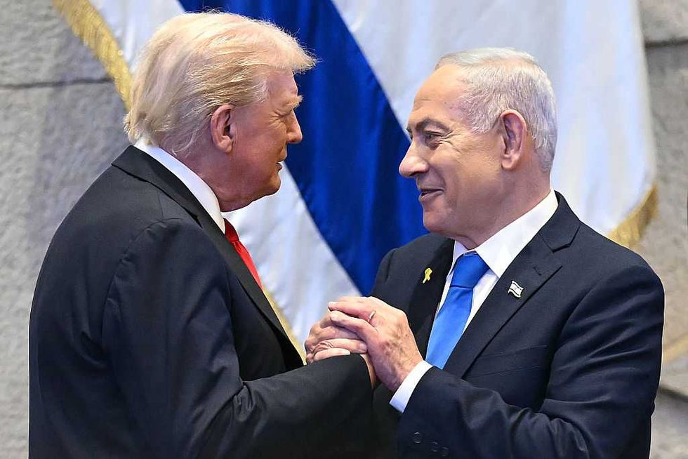 'Who the hell cares?' Trump veers off script, urges Israeli president to pardon Netanyahu