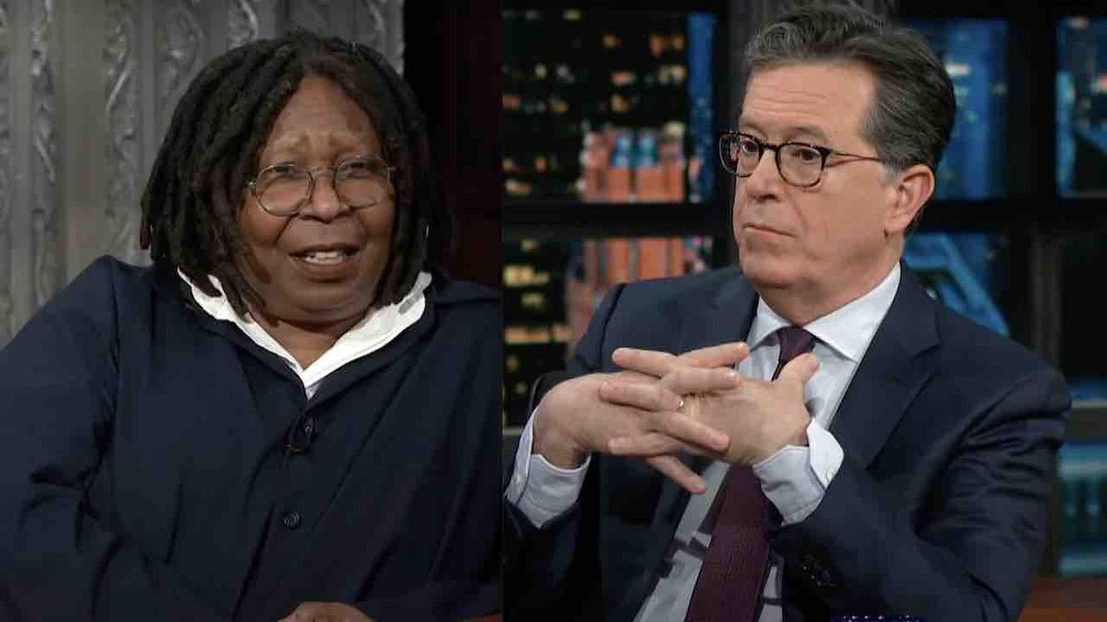 Whoopi Goldberg tells Stephen Colbert the 'Nazis lied' and 'had issues with ethnicity, not with race' regarding Jews amid Holocaust
