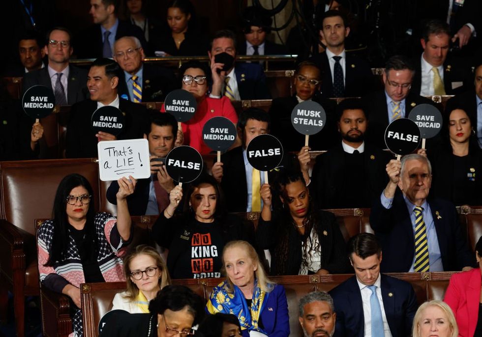 Why Democrats sat stone-faced during Trump’s address