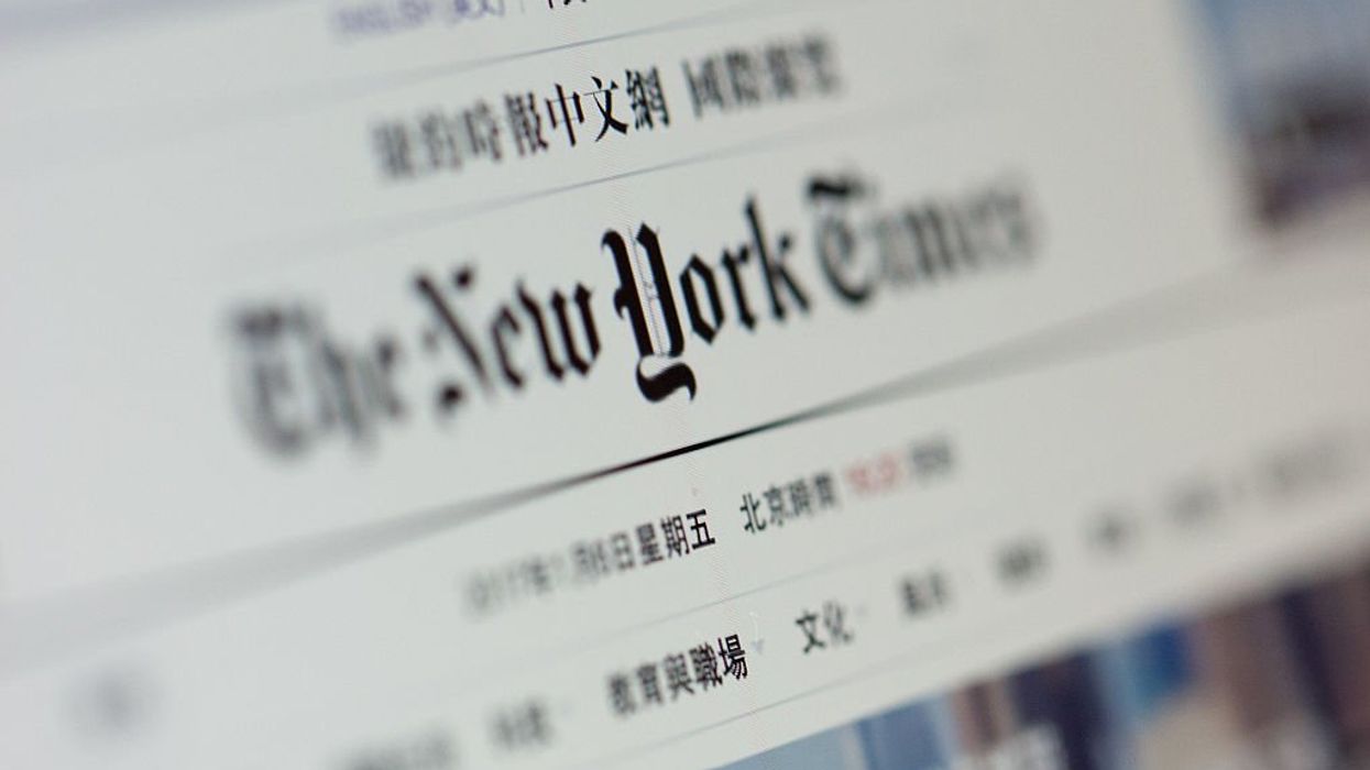 Why is the New York Times carrying water for the CCP?