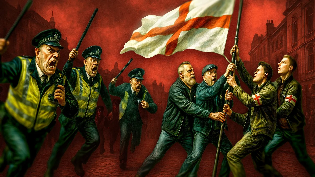 Why the English flag now terrifies the regime