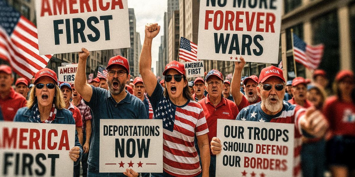 Why the right turned anti-war — and should stay that way Why the right turned anti-war — and should stay that way