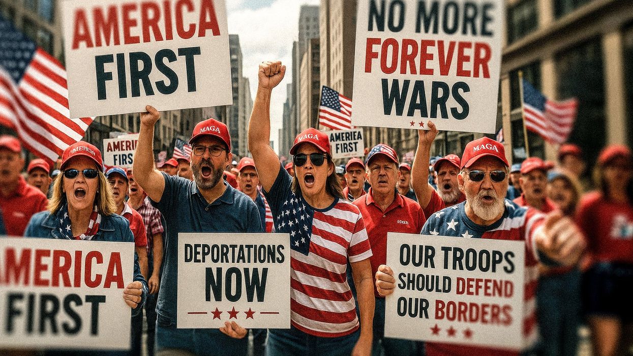 Why the right turned anti-war — and should stay that way