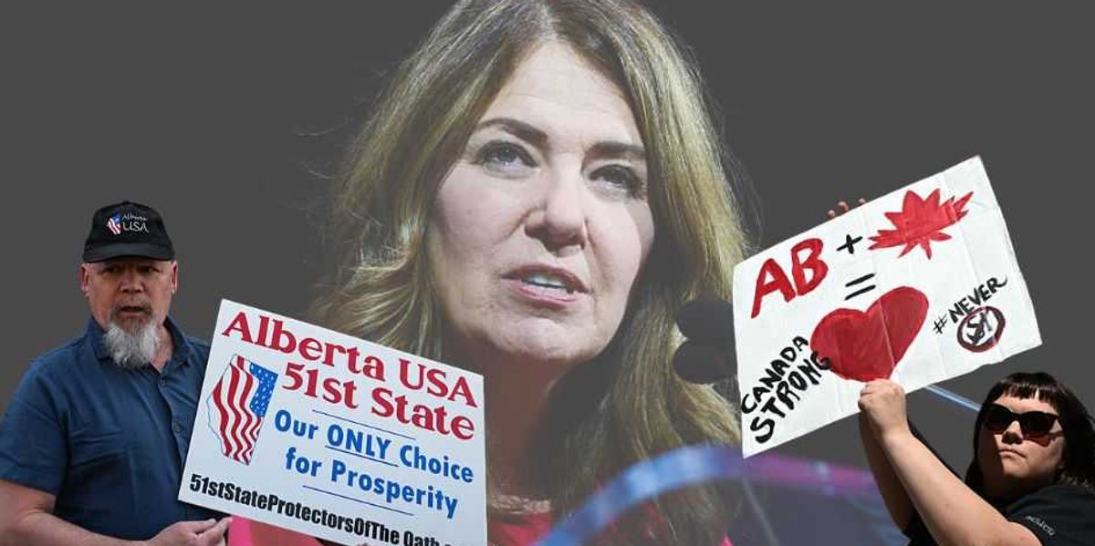 Will Alberta leave Canada? Either way, Premier Danielle Smith is feeling the heat
