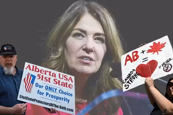 Will Alberta leave Canada? Either way, Premier Danielle Smith is feeling the heat