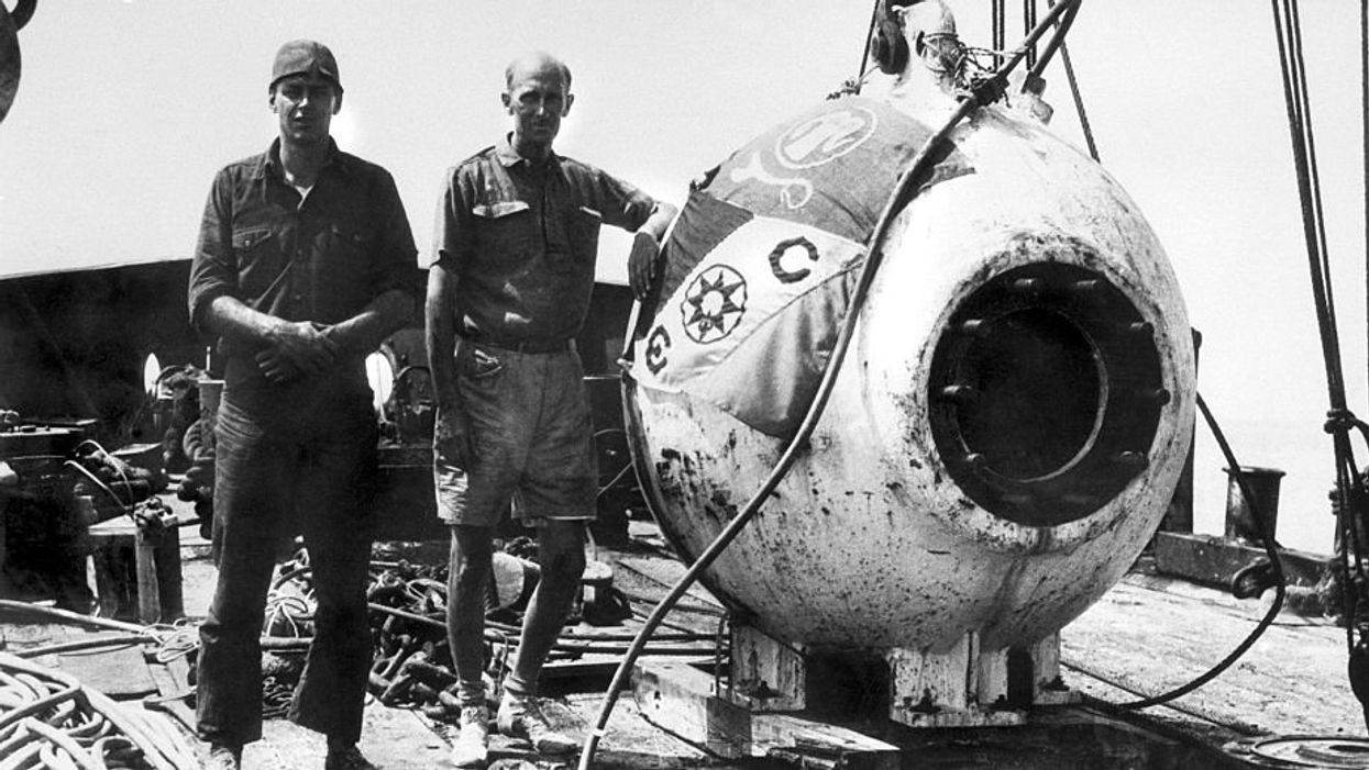 William Beebe and Otis Barton: Depth-defying pioneers