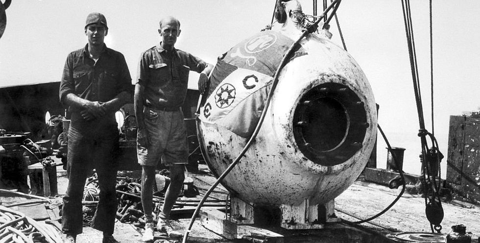 William Beebe and Otis Barton: Depth-defying pioneers
