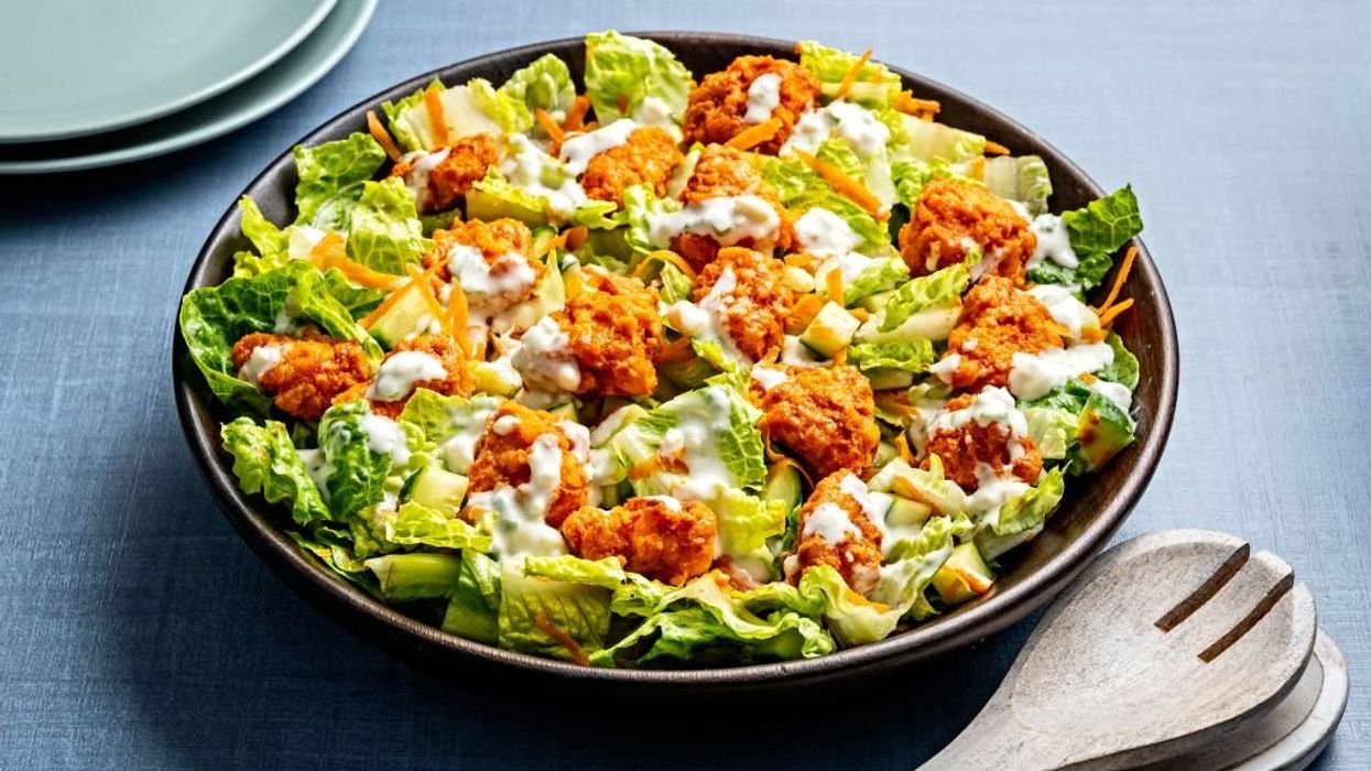 'Wing' an easy meal with Buffalo chicken salad