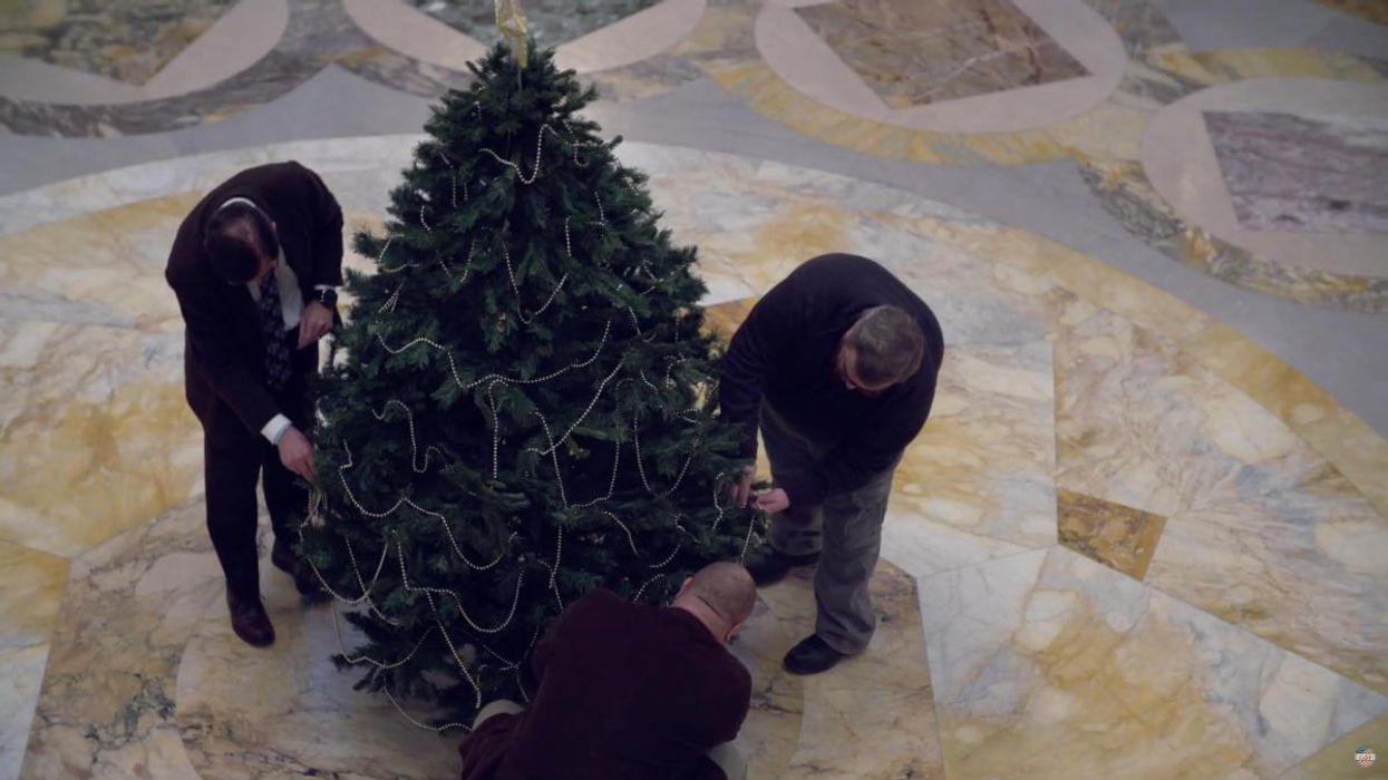 Wisconsin Gov. Tony Evers said no 'holiday tree' in state Capitol this year. Republicans ignored the Grinch.