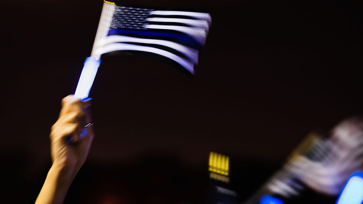 Wisconsin police chief bans 'Thin Blue Line' flags after outcry over the 'white supremacist' emblem
