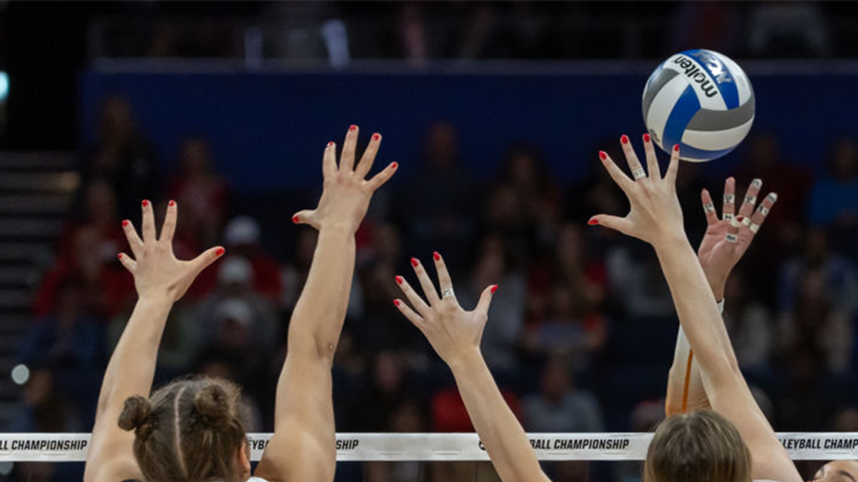 With a male player, San Jose State University women's volleyball is having its best season ever