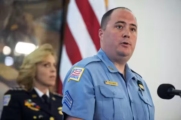 'Wolf in sheep's clothing': First gay head of DC police union arrested on perverse charges, police say