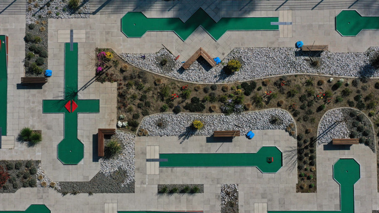 Woman loses limb after freak accident at California mini-golf course