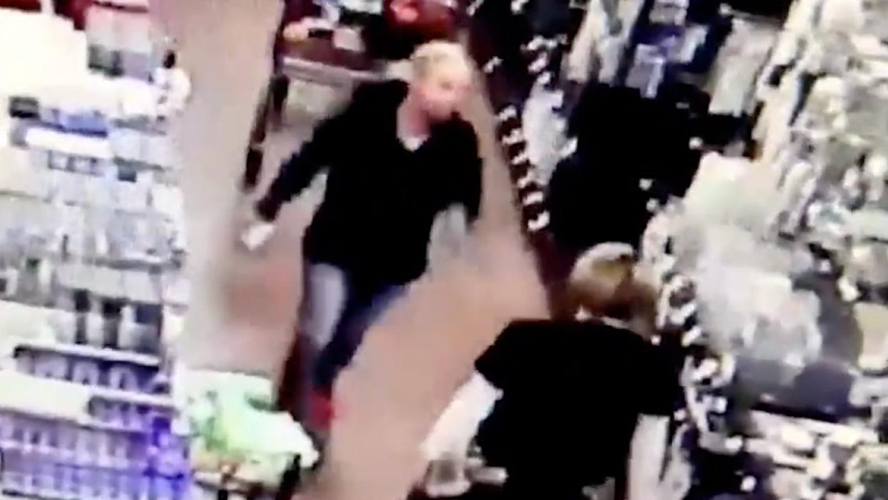 Woman reportedly hauls off and slaps grocery store employee after the worker asks her to mask up