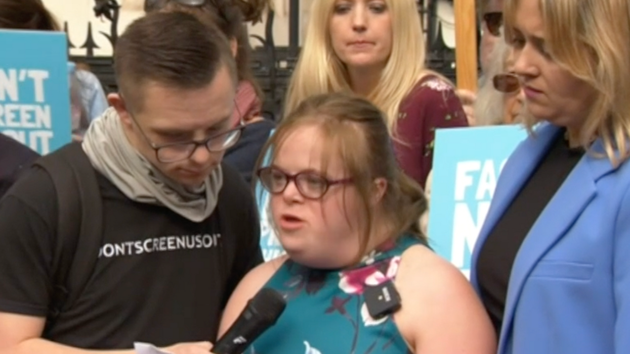 Woman with Down syndrome says she 'will keep on fighting' after losing case challenging UK abortion law