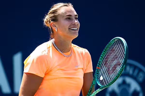 World No. 1 Aryna Sabalenka gives blunt answer when asked about gender testing: 'Men are way stronger'