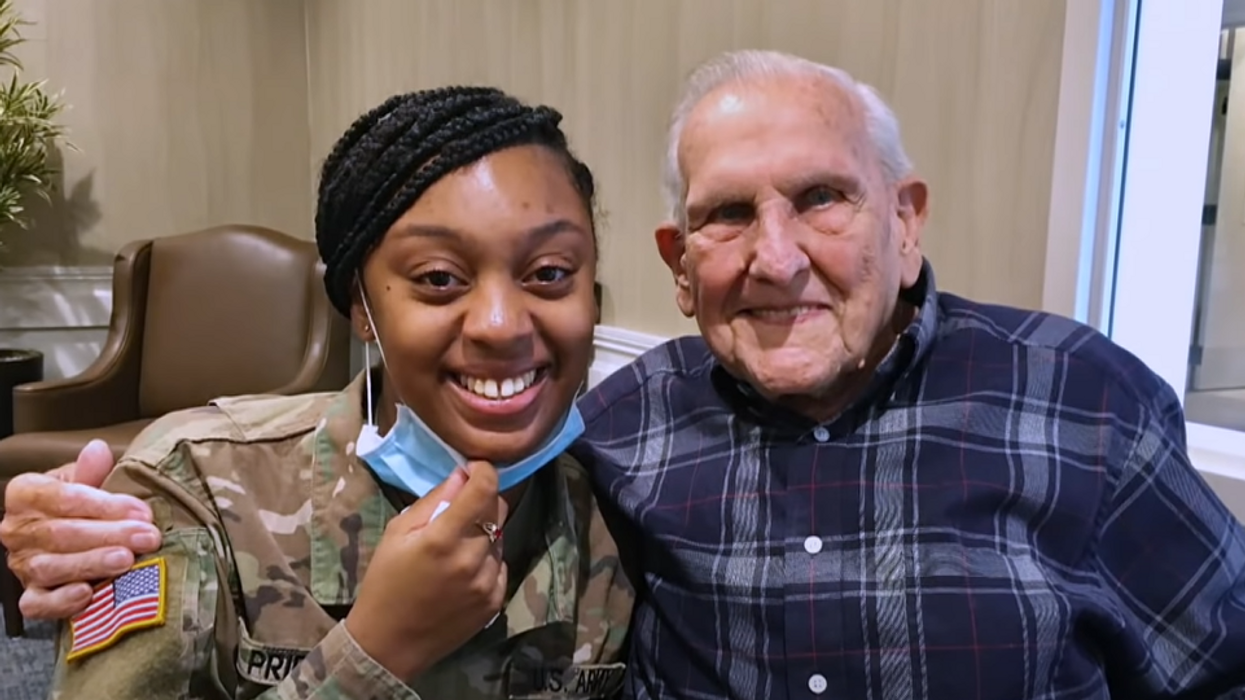 WWII veteran searches years for little girl who wrote him thank-you letter, gets the 'miracle' he was wishing for: 'This is a godsend'