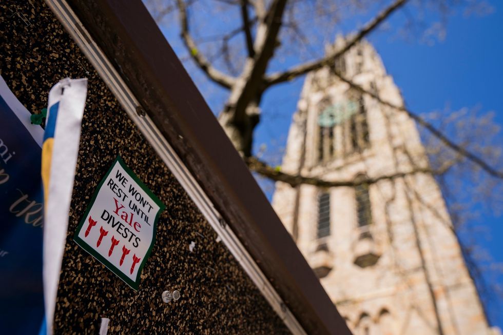 Yale revokes student organization designation of anti-Israel group after 'disturbing anti-Semitic conduct' at protest
