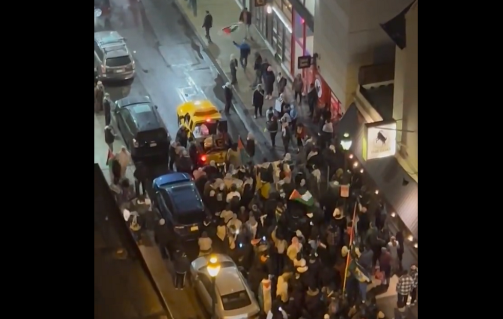 'You can't hide': PA governor blasts pro-Palestinian protesters spewing anti-Semitic chants outside Philly falafel shop