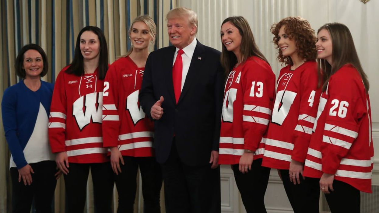 'You have to rely on the market': Trump shoots down 'equitable pay' argument for women's sports