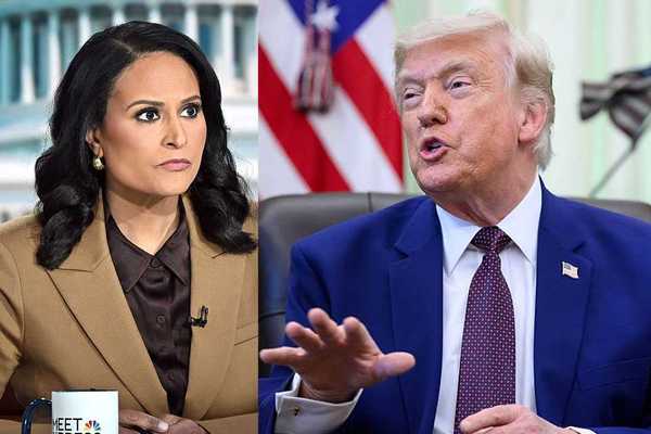 'You're either crooked, or you're stupid': Trump goes nuclear on Kristen Welker, crushes 'Meet the Press' microphone