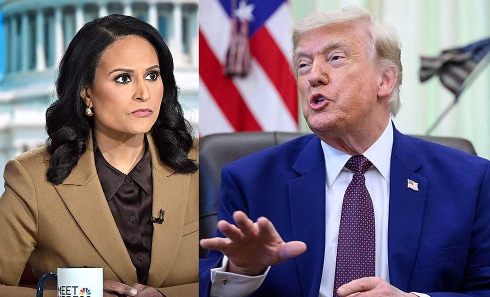 'You're either crooked, or you're stupid': Trump goes nuclear on Kristen Welker, crushes 'Meet the Press' microphone