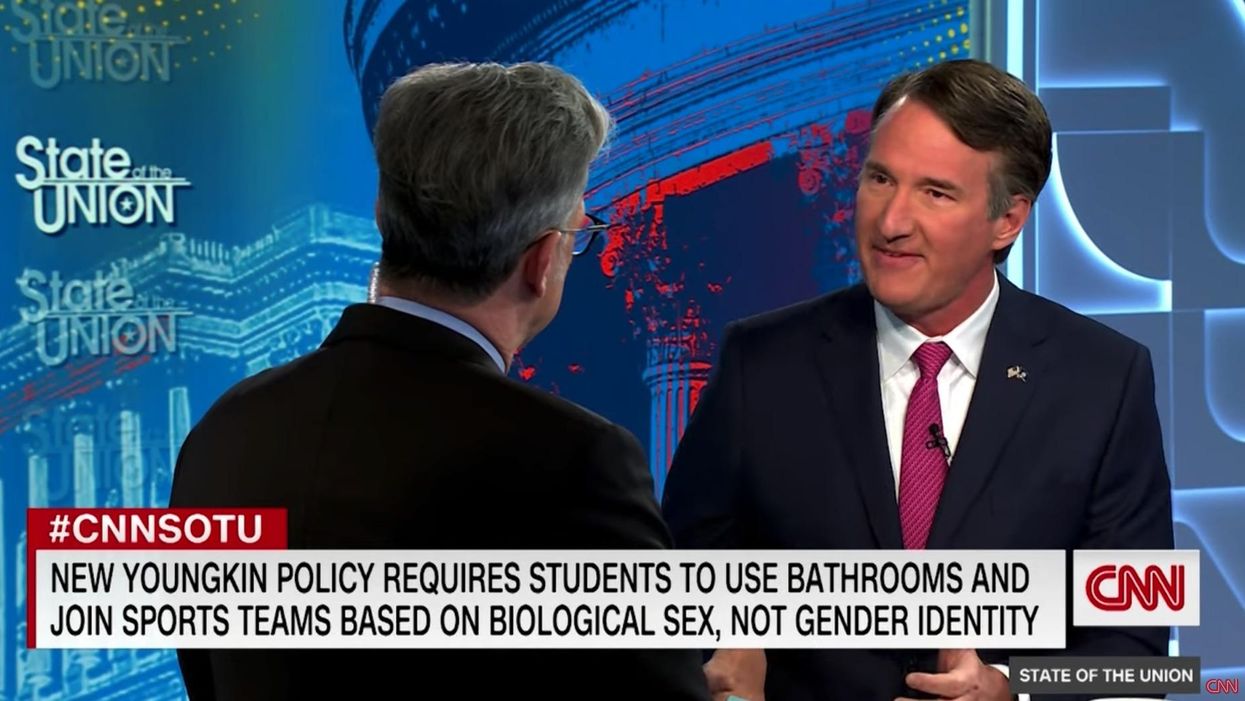 Youngkin refuses to buckle when CNN anchor claims pro-parental rights rules are 'excluding' LGBT kids and their affirming parents