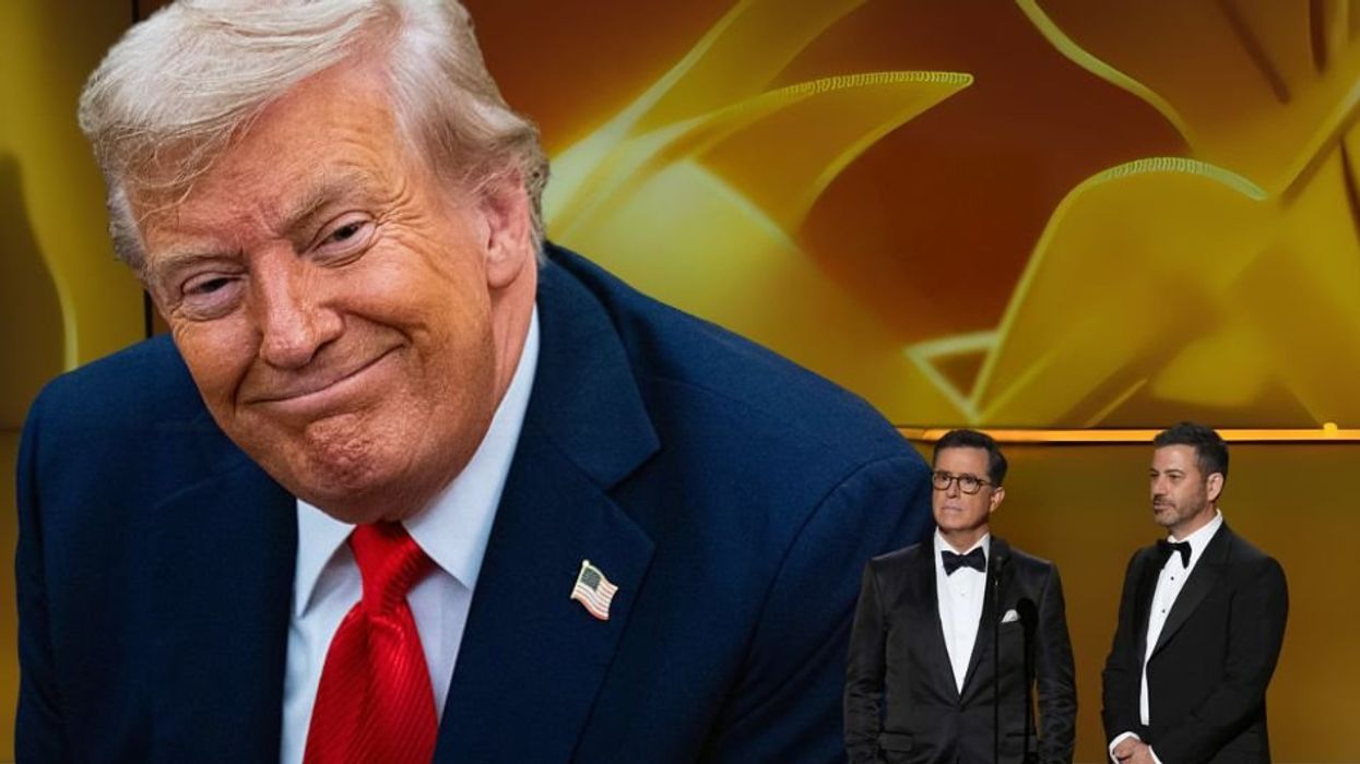 ‘You’re fired!’ Kimmel claims Trump is behind Colbert canning