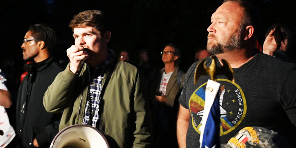 YouTube bans Alex Jones and Nick Fuentes AGAIN immediately after saying it would support ‘free expression’ YouTube bans Alex Jones and Nick Fuentes AGAIN immediately after saying it would support ‘free expression’